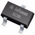 Hall Effect Sensor, 0-2.25mT Min, 2.25mT Max, 0-25mA, Plastic/Epoxy, Rectangular, 3 Pin, Surface Mount, HALOGEN FREE AND ROHS COMPLIANT, SOT-23, SMD-3