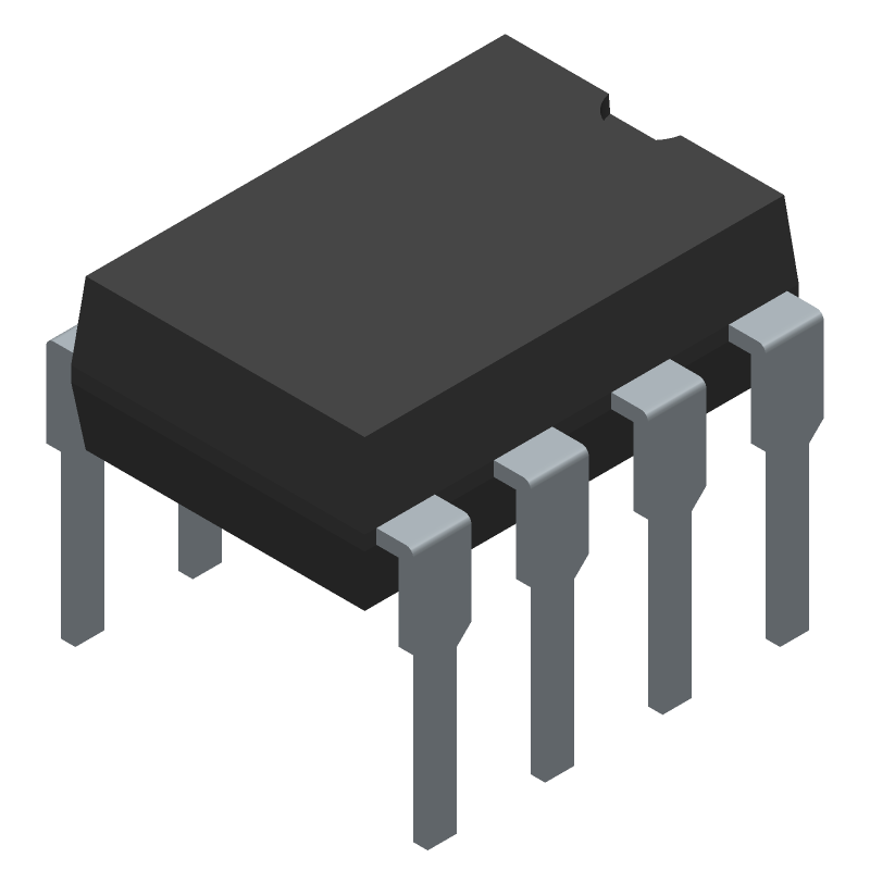 2-Ch Optical SSR, 4000V Isolation, DIP-8