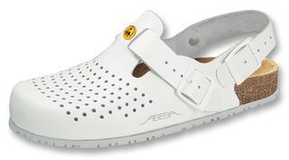 ABEBA   4050 41   SHOE, ESD, CLOG WHITE, 4050, 41, A