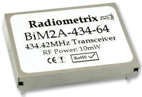 RADIOMETRIX         BIM2A-434-64             RF MOD, TXRX, FM, 434.42MHZ, 64KBPS
