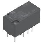 5VDC Latching DPDT Relay, 1A, 220VDC, Through Hole