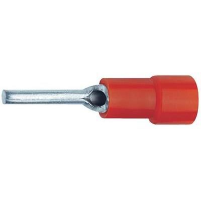 Red Pin Terminal 0.5-1mm² Cable Mount Copper/Tin PA