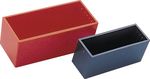Potting Box red 52 x 22 x 21 mm ABS IP 00 Wall, L50.24, Teko