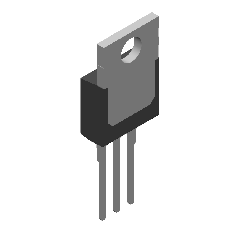 Power Field-Effect Transistor, 4A I(D), 800V, 1.3ohm, 1-Element, N-Channel, Silicon, Metal-oxide Semiconductor FET, TO-220AB, GREEN, PLASTIC, TO-220, 3 PIN