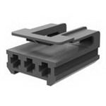 Conn Housing PL 3 POS 5.59mm Crimp ST Cable Mount Black Package