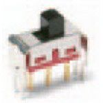 SPDT Slide Switch 6A 250VAC 28VDC PC Pin
