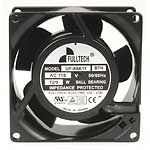 Fan 115VAC 30 CFM 80X80X38 12W Ball Bearings Bearings Termin