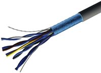 CAE Production 100m Telephone Cable, Aluminium/PET Tape, 24 Grey Sheath 300 V