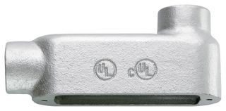 CROUSE-HINDS   LB50M   CONDUIT OUTLET BODY, TYPE LB, IRON, 0.5", 4.68L X 1.34W X 2.05"H