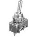 Switch Toggle ON OFF 3PST Round Toggle Solder 15A 250VAC 250VDC Panel Mount with Threads