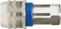CEJN Brass, Steel Pneumatic Quick Connect Coupling, G 1/2 Female, Threaded