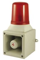 AB105LDA Sounder Beacon, 112dB, Red LED, 24 V dc