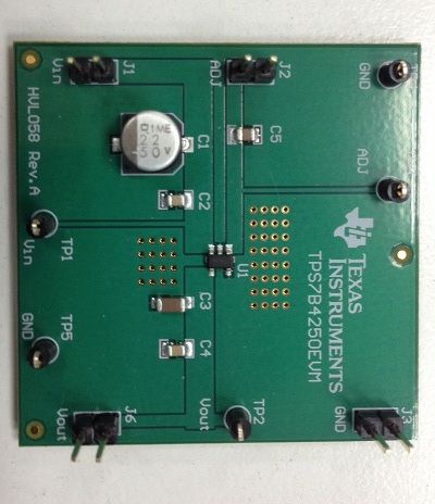 Evaluation Module For Monolithic Integrated Low Dropout Voltage Tracker