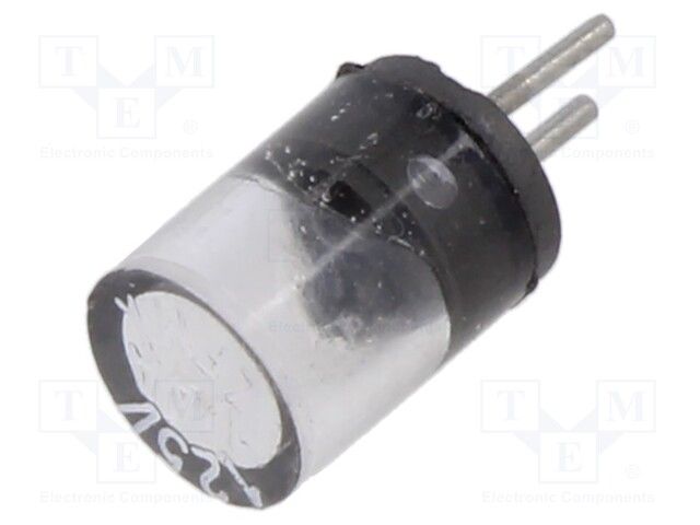 Fast-Blow Fuse, 250mA, 125VAC/VDC, Radial, Through Hole
