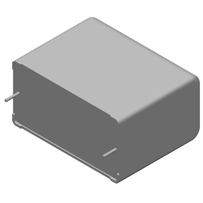 Cap Film 60uF 450V PP 5% (57.5 X 30 X 45mm) Radial Wound 52.5mm 0.005 Ohm 105°C Automotive Bulk