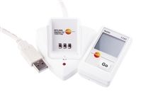 testo 174T Data Logger, Maximum Temperature +70 C, USB, Battery CR2032