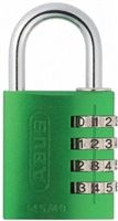 Abus 40mm Aluminium, Steel Combination Padlock, 6mm Shackle