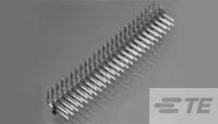 44 Pos 2 Row 2mm Pitch Right Angle Header, 1A, 200V