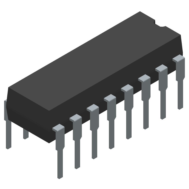 4-Ch H-Bridge Motor Driver, 2A, 36V, PDIP