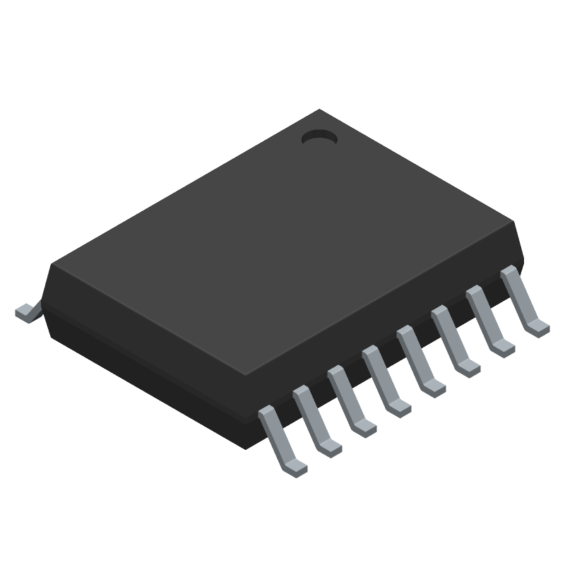 Open-drain, 16 Pin, Plastic/epoxy, SOIC-16