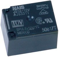 12VDC SPDT Power Relay 10A 250VAC THT