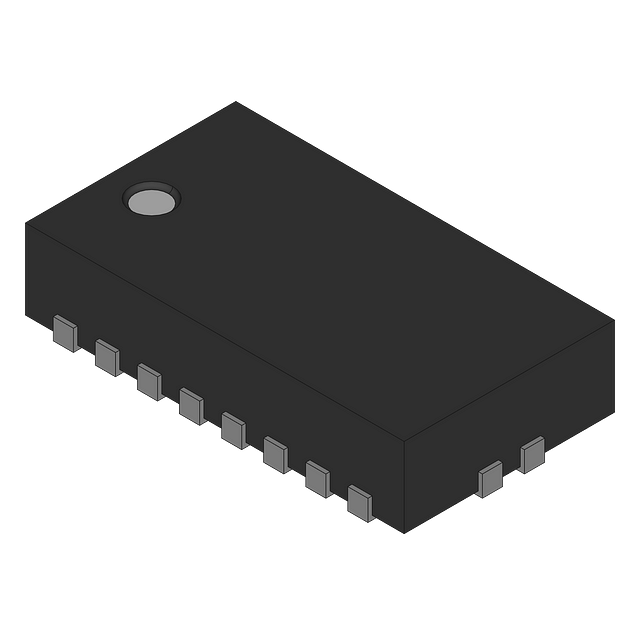 8-Bit D-Type Flip-Flop, 205MHz, 3-State Output, QFN