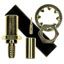 MCX RF Connector, Straight, 50 Ohm, Gold Plated, Solder