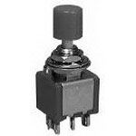 Switch Push Button N.O./N.C. DPDT Round Plunger 1A 125VAC 38VDC Momentary Contact Solder Panel Mount