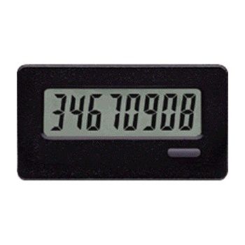 LCD Panel Meter, Counter, 8-Digit, 9-28VDC, IP66