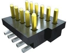 Conn Unshrouded Header HDR 57 POS 1mm Solder ST SMD