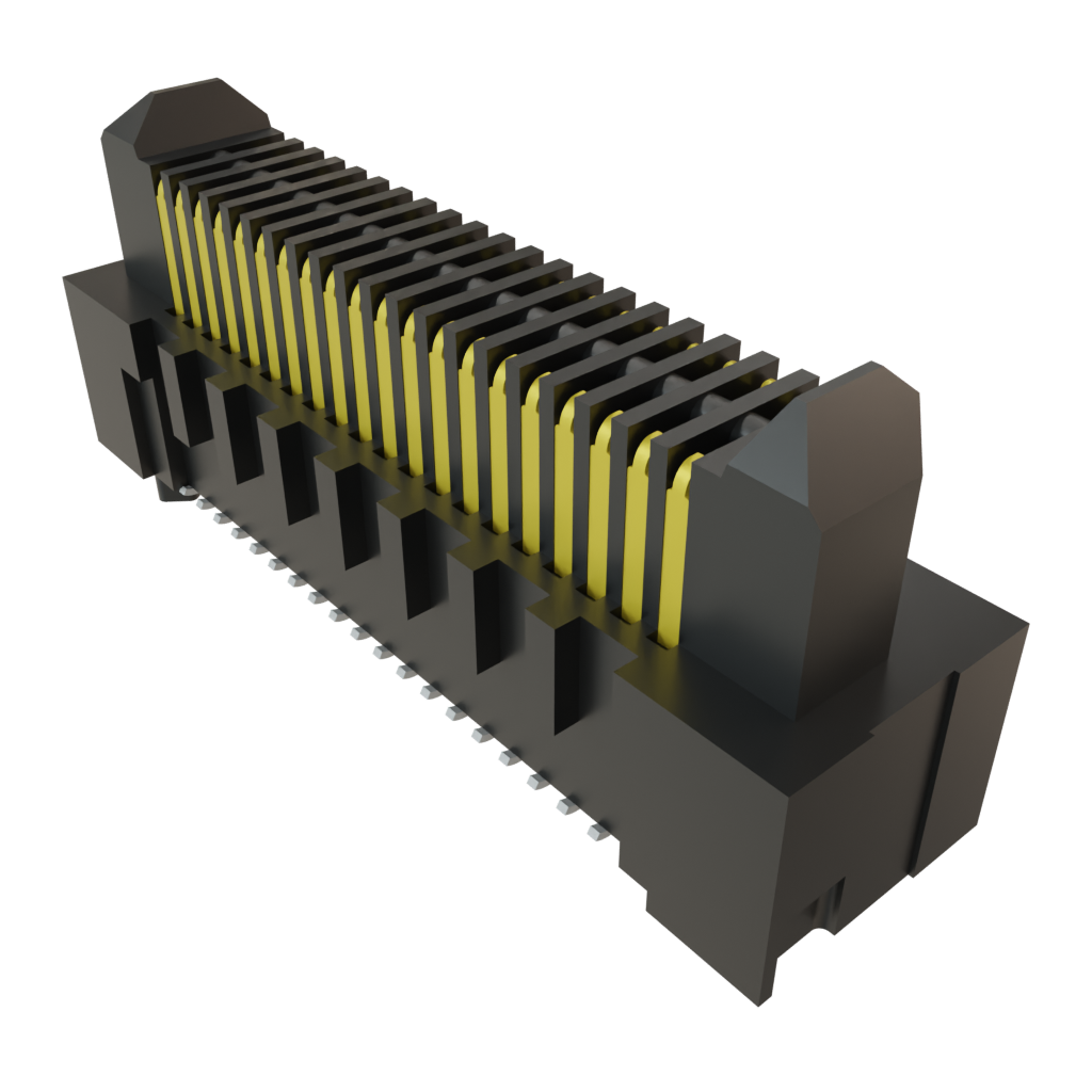Conn Micro High Speed Terminal Strip HDR 40 POS 0.8mm Solder ST SMD T/R