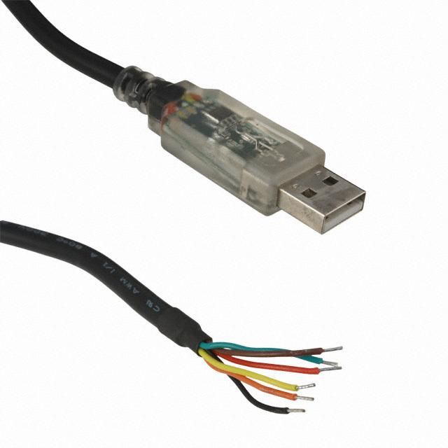TTL UART USB Cable Assembly 3.3V 3Mbps 1.8m 24AWG