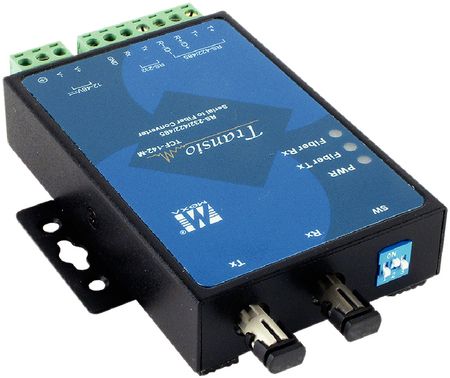Converter RS232RS422RS485-Fiber MultiMode, TCF-142-M-ST, Moxa