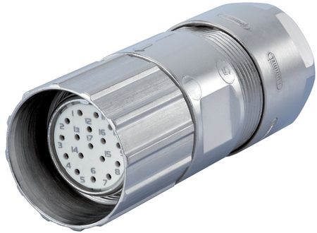 Cable socket, 6-pin 6 P, 7101 5 06 04 D, Hummel