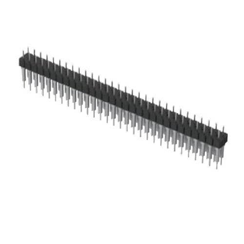 Conn Unshrouded Header HDR 4 POS 2.54mm Solder ST Top Entry Thru-Hole Bulk