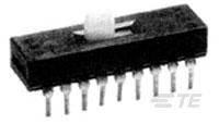 Slide Switch 4P3T 0.3A 115VAC 28VDC Thru-Hole PC Pins