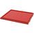 Tote Lid;  Polyethylene;  Red;  35225 and 35230 Tote