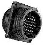 Circular Connector Receptacle, Size 11, 4 Pos, Crimp, 250V, IP65