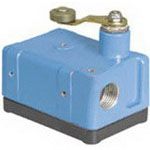 Snap Acting/Limit Switch, SPDT, Momentary, Wire Terminal, Side Rotary Actuator, Panel Mount