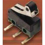 SPDT Snap Action Switch, 50mA 30VDC, PC Pins, 1.37N, Right Angle