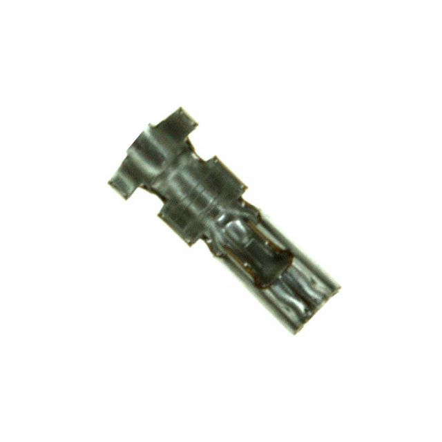 Crimp Terminal Receptacle, 20-24AWG, Bronze/Tin