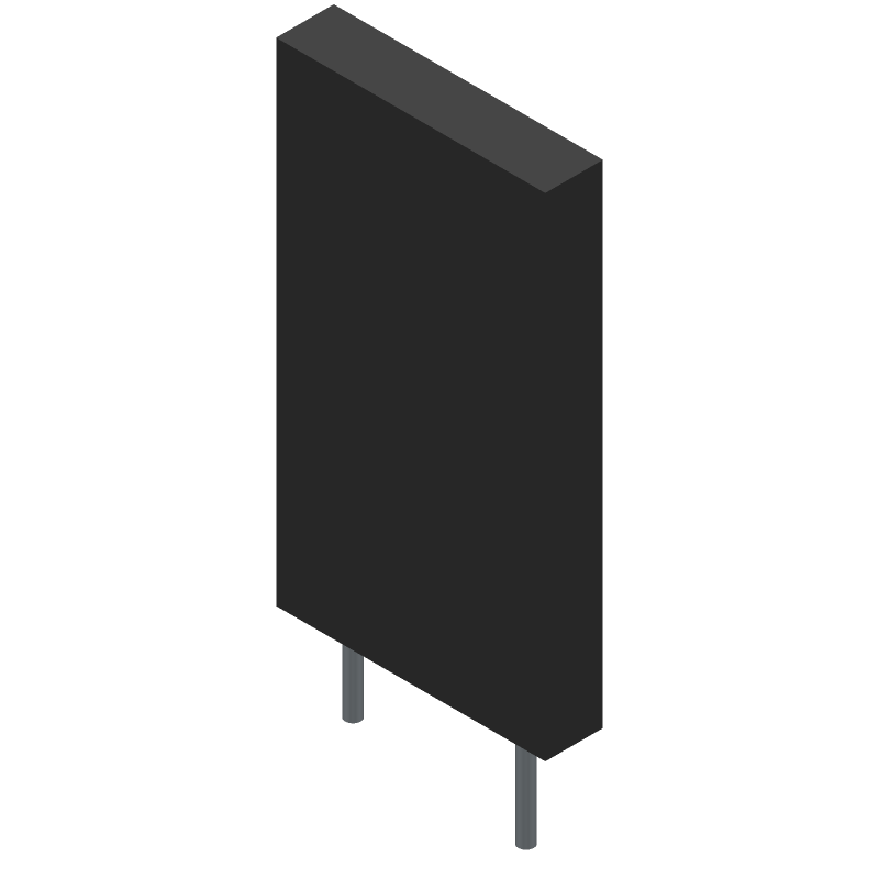 PTC Resettable Fuse 5A Hold, 10A Trip, 30VDC, 40A Max, 50mR, Radial