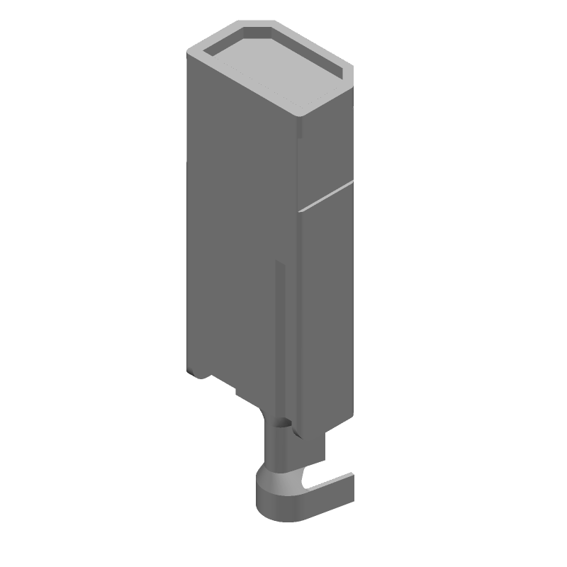 Quick Disconnect Terminal, Brass/Tin, 14-18AWG, Insulated, 6.35mm Tab