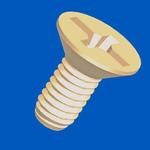 Screw Machine Round-HD Slot M3 X 0.5-THD 8.3mm-LG 21in/64in-LG 0.327in-LG Nylon Plain