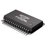 USB-UART IC, 1-CH, 3MBd, 28-Pin SSOP, 5V