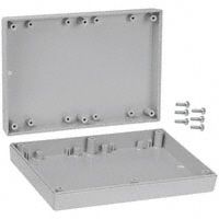 BOX ABS GRAY 6.88L X 4.88W