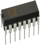 IC PARALLEL, 8 BITS INPUT LOADING, 8-BIT DAC, PDIP16, PLASTIC, DIP-16, Digital to Analog Converter