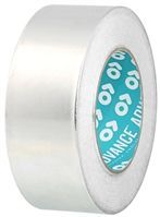 Advance Tapes Non-Conductive Aluminium Tape, W.50mm, L.50m 4 N/cm, 35N/cm