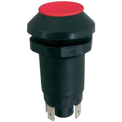 Pushbutton 48 V DC/AC 0.5 A 1 x On/(Off) Elobau 14