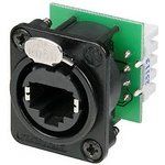 Modular Connectors / Ethernet Connectors PANEL MT RECEP IDC KRON TERMS